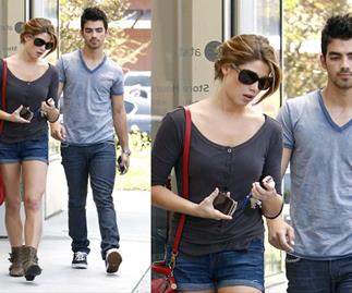 Loved up couple: Ashley Greene and Joe Jonas
