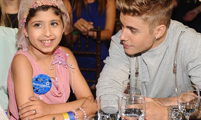 Justin Bieber takes fan as date to Young Hollywood Awards